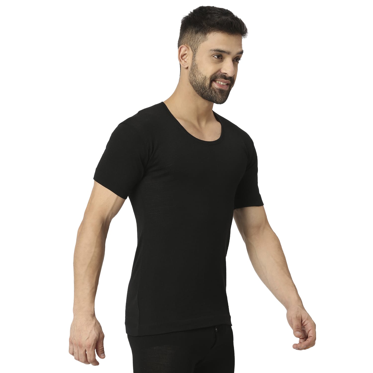 Pure Wool Half Sleeves Vest - Image 3