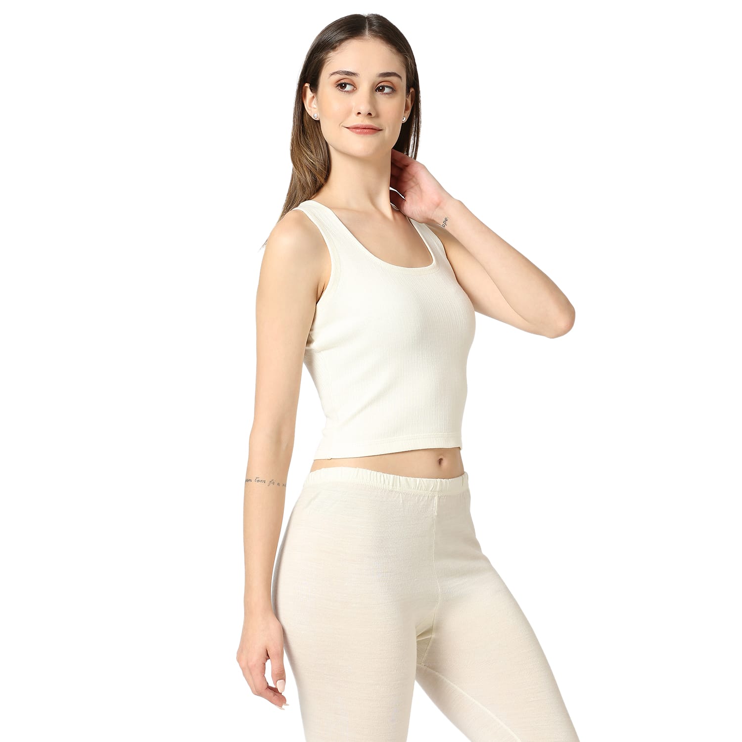 Organic Cotton Sleeveless Vest - Image 3