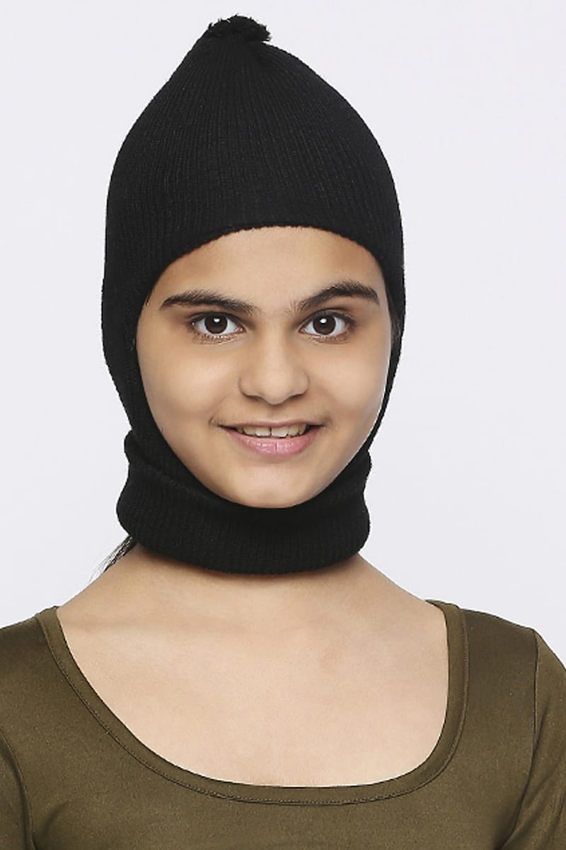 Unisex Kids Pure Wool Monkey cap - Image 5