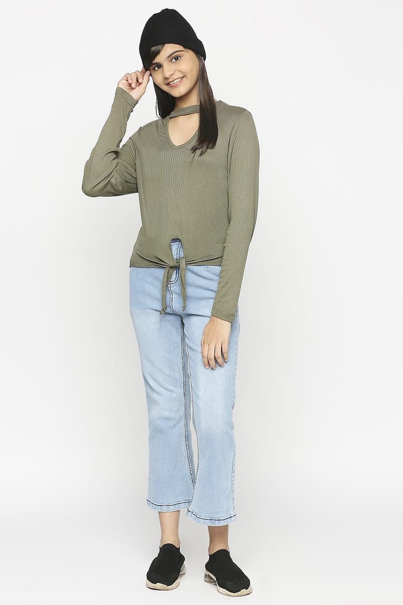 Unisex Kids Pure Wool Half cap - Image 5